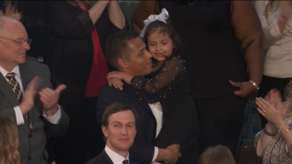 Trump honors Bakersfield crash survivor Dalilah Coleman in State of the Union address (CBS Newspath)