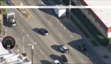 Police follow suspected shooting suspect in Hawthorne – NBC Los Angeles