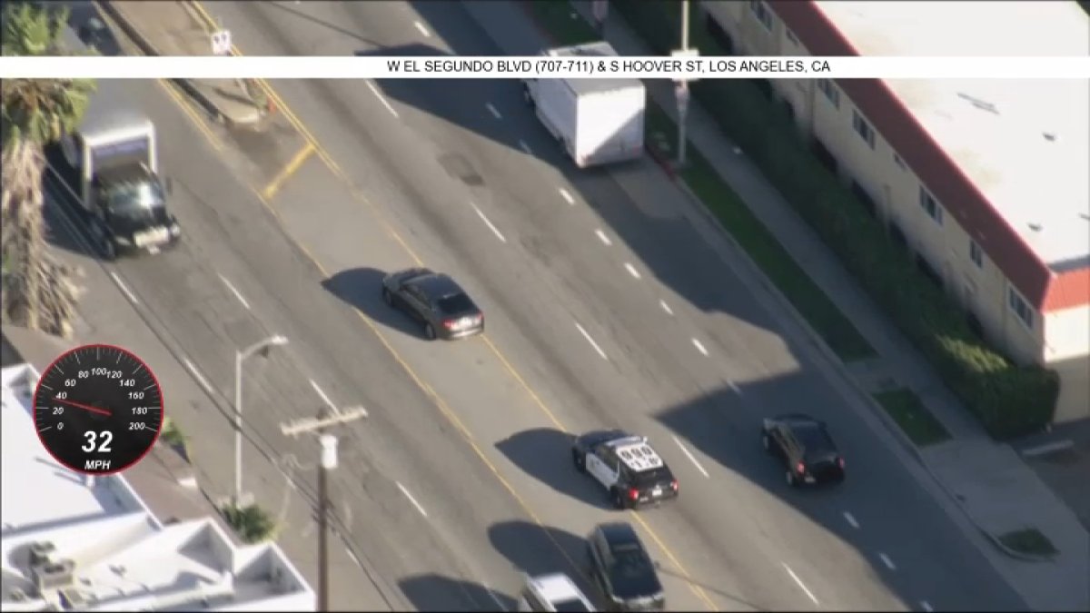 Police follow suspected shooting suspect in Hawthorne – NBC Los Angeles