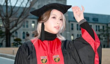 Chloe San Jose graduates from Korea University