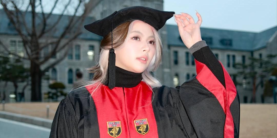 Chloe San Jose graduates from Korea University