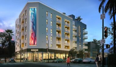 75-unit apartment building opens in West Adams with retail space