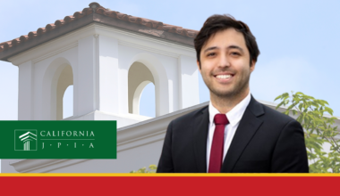 California JPIA milestone Aaron Webb