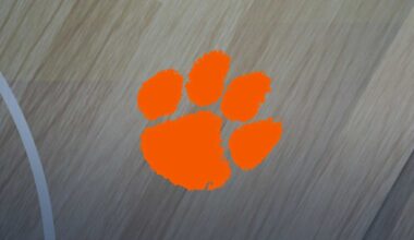 No. 20 Clemson routs California 77-55, ties Duke for first place in ACC