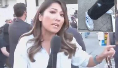 CNN reporter hit with pepper spray live on air covering Los Angeles anti-ICE protests