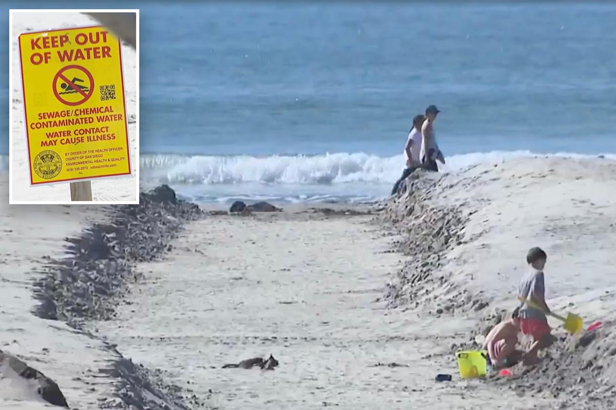 San Diego beaches shut down due to bacteria level spike