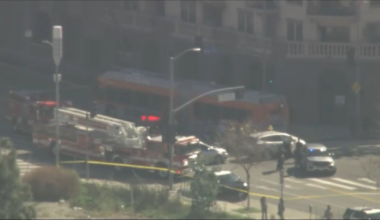 Burglary suspect crashes into Metro bus in Westlake District – NBC Los Angeles