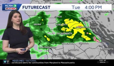 Pleasant Sunday but more wet weather is on the way