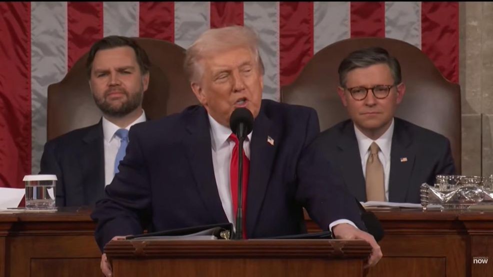 Trump honors Bakersfield crash survivor Dalilah Coleman in State of the Union address (CBS Newspath)