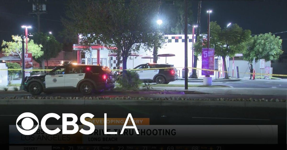 Police investigate Long Beach drive-thru shooting