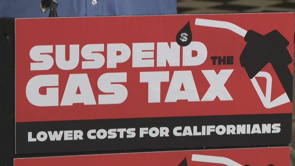 California Republicans propose one-year suspension of gas tax as Democrats quickly push back