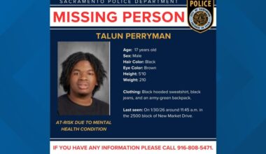 17-year-old reported missing in Sacramento