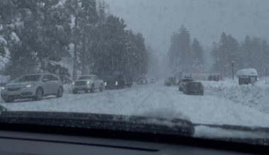 Winter storm ends in Northern California, roads still require chains; some closed