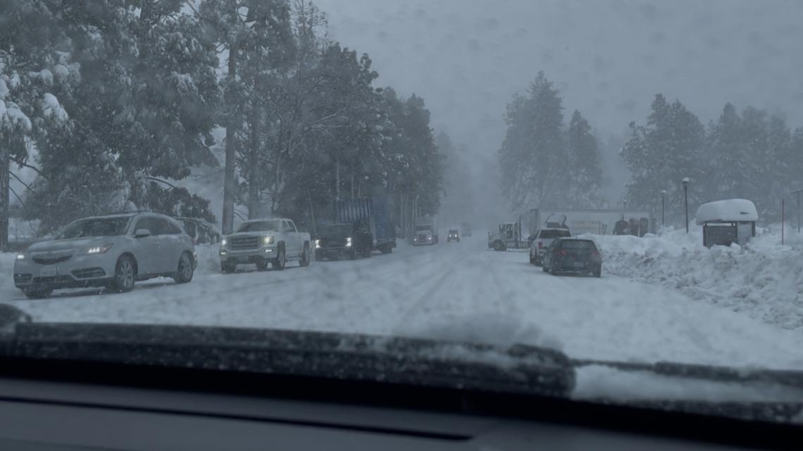 Winter storm ends in Northern California, roads still require chains; some closed