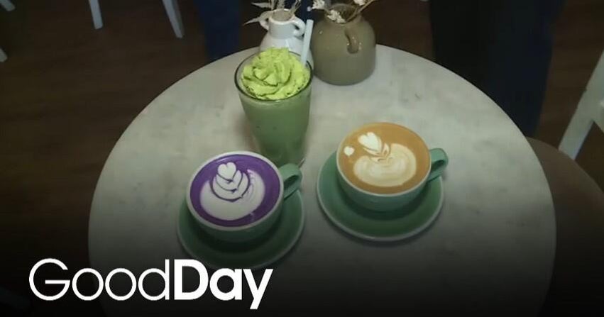 Serving up Valentine's Day-inspired drinks at Seasons Coffee Roasters