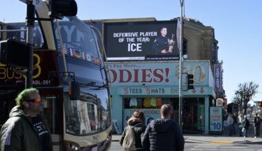 Offensive Billboards Appear In SF Promoting ICE as 'Defensive Player of the Year'