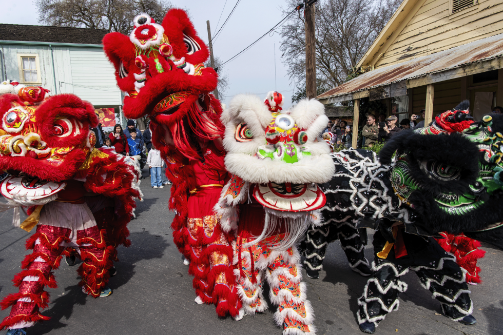 Hundreds Celebrate Lunar New Year in a Delta Chinatown Near Sacramento