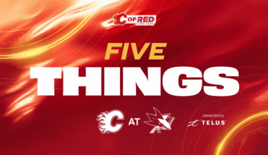 5 Things - Flames @ Sharks