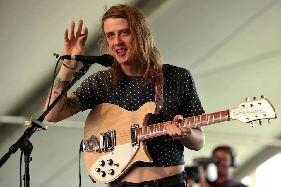 FILE: Musician Christopher Owens of Girls performs during Day 2 of the Coachella Valley Music & Art Festival 2010 held at the Empire Polo Club on April 17, 2010 in Indio, California. (John Shearer/WireImage)