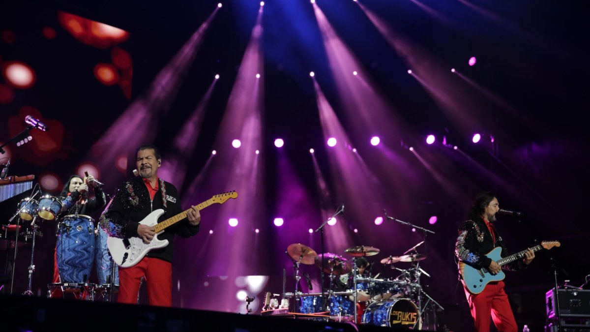 Los Bukis wrap up reunion tour with final concerts at SoFi Stadium – NBC Los Angeles