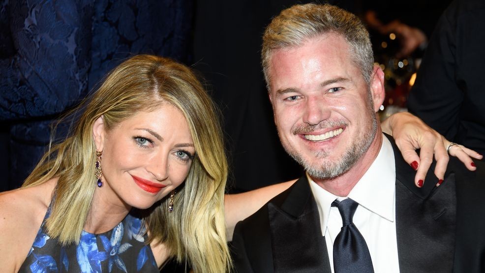 HOLLYWOOD, CA - JUNE 04: Actors Rebecca Gayheart (L) and Eric Dane attend the 43rd AFI Life Achievement Award Gala honoring Steve Martin at Dolby Theatre on June 4, 2015 in Hollywood, California. (Photo by Frazer Harrison/Getty Images for AFI)