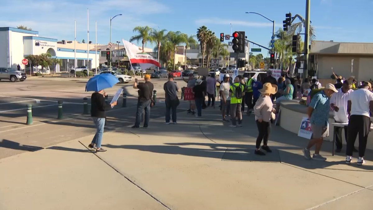 Community members call for Escondido to cancel contract with DHS – NBC 7 San Diego