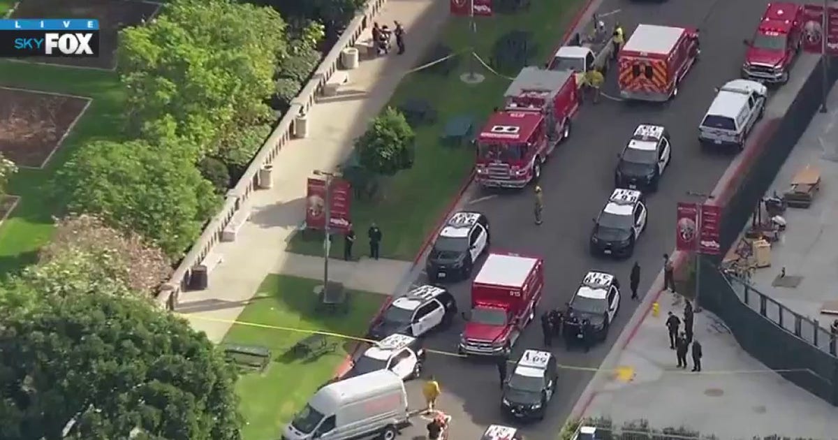 Suspect killed in police shooting near California Science Center