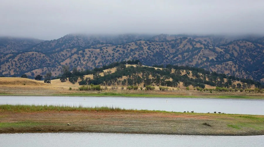 Lake Berryessa is seen with parts of California’s newest national monument in the background, near Berryessa Snow Mountain National Monument, Calif. (AP Photo/Eric Risberg)