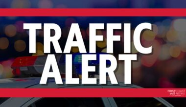 All lanes closed on San Jose Boulevard after crash; 1 person injured, officials say