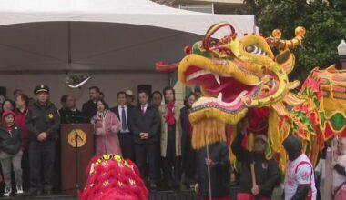 Chinese New Year celebrations take place in rainy San Francisco