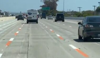 California's Orange Highway Stripes Are Already Changing How You Drive