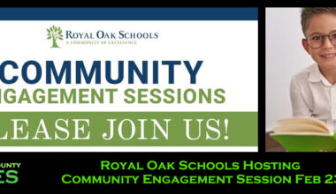 Royal Oak Schools Hosting Community Engagement Session Feb 23