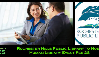 Rochester Hills Public Library to Host Human Library Event Feb 28