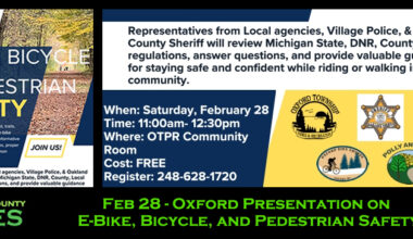 Feb 28 - Oxford Presentation on E-Bike, Bicycle, and Pedestrian Safety