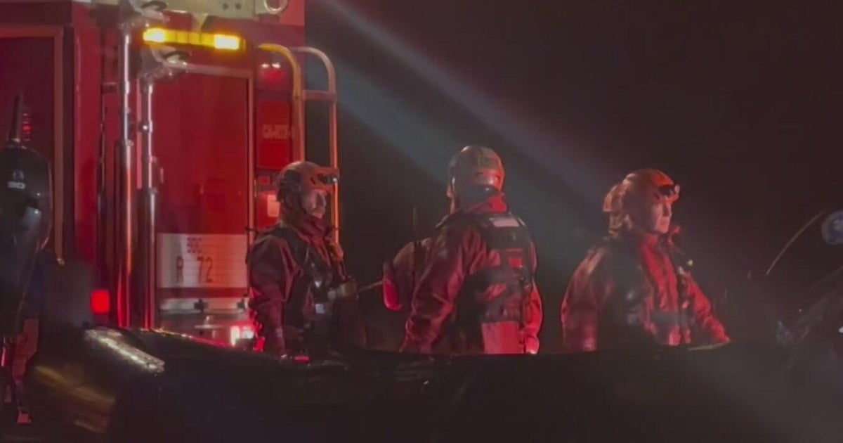 Search for man swept away in Cajon Pass in Fullerton continues Wednesday