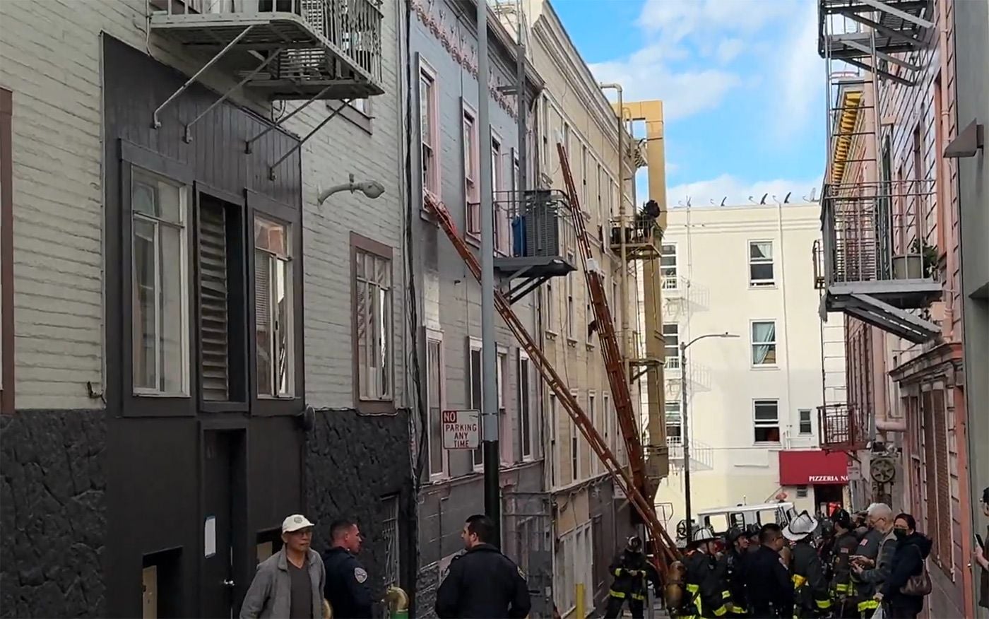 SF Firefighters Rescue Injured Woman From Hoarder Apartment Fire In North Beach