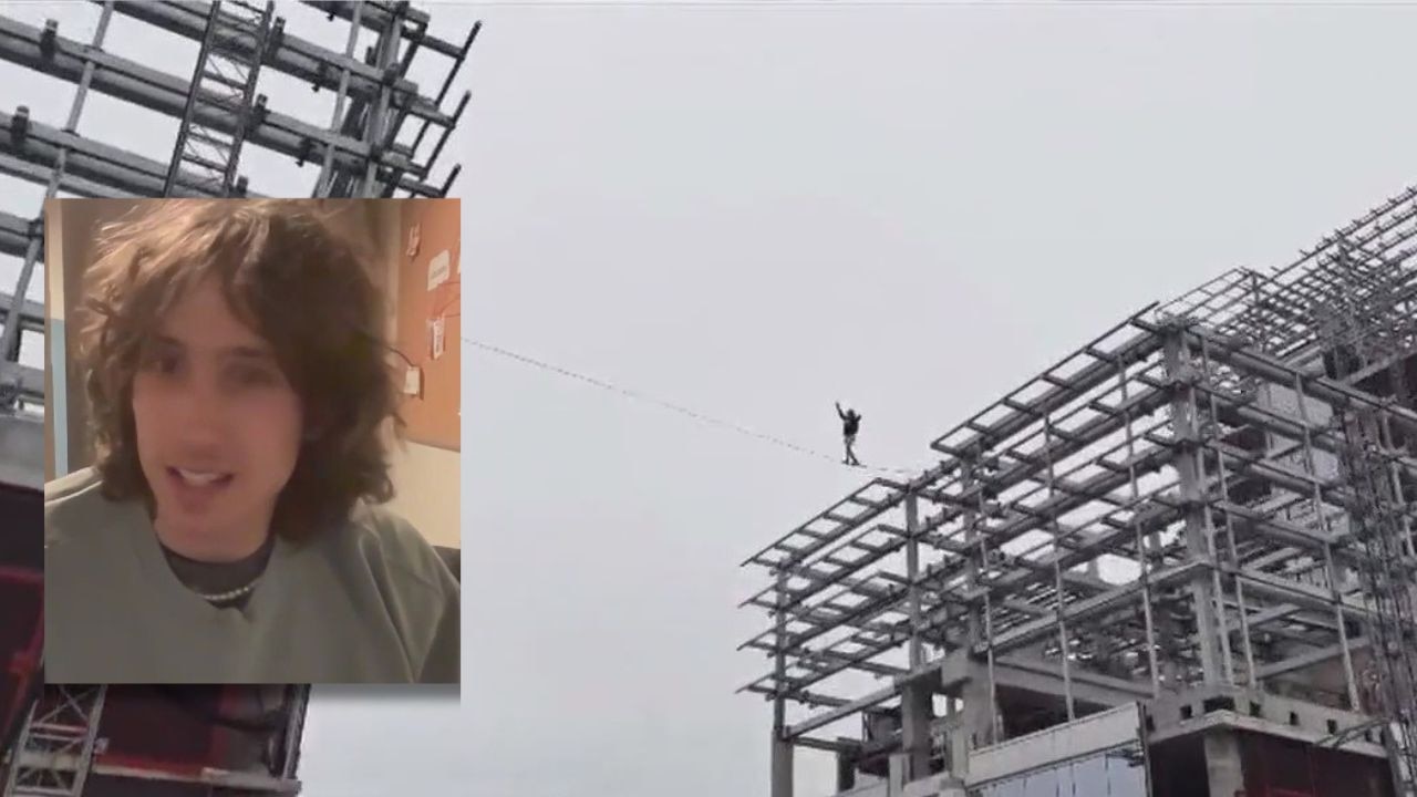 Daredevil could face charges for stunt at graffiti towers