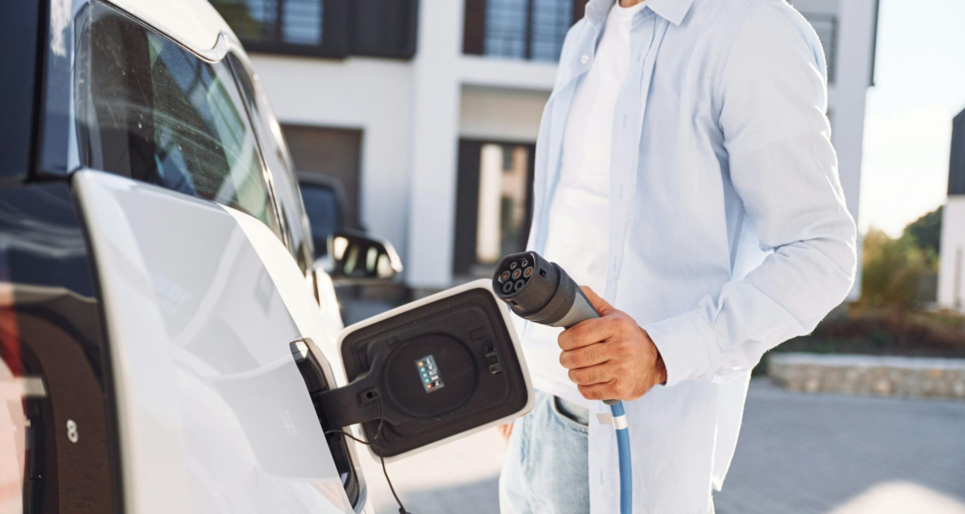 Methane coming out of a factory