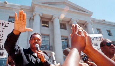 Rev. Jesse Jackson preached at Allen Temple Baptist Church in Oakland many times