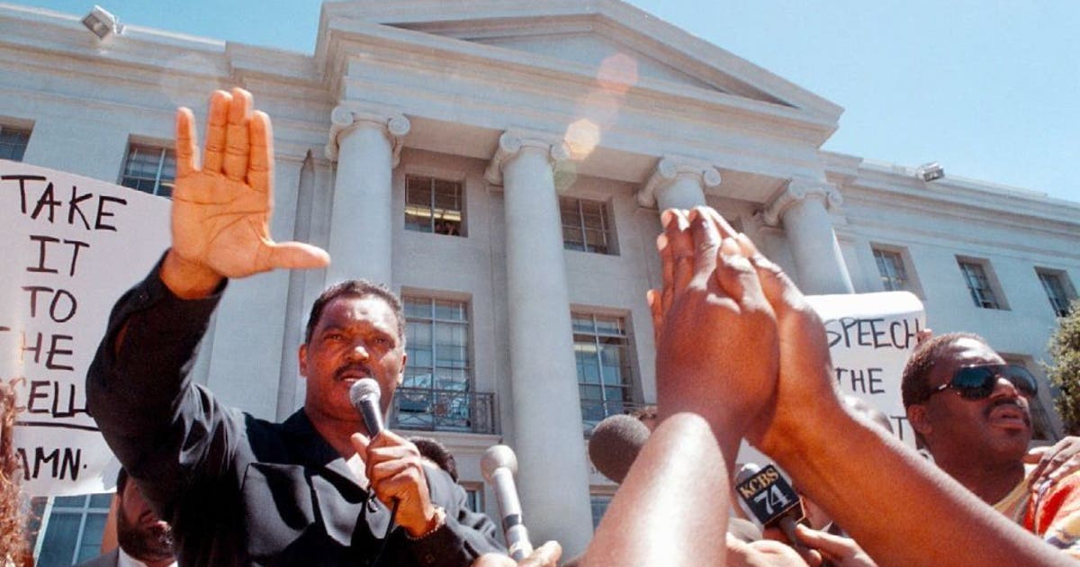 Rev. Jesse Jackson preached at Allen Temple Baptist Church in Oakland many times