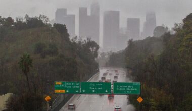 Evacuation warnings issued as powerful storms target Southern California