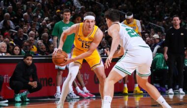 Boston Celtics (36-19) at Los Angeles Lakers (34-21) Game #56 2/22/26