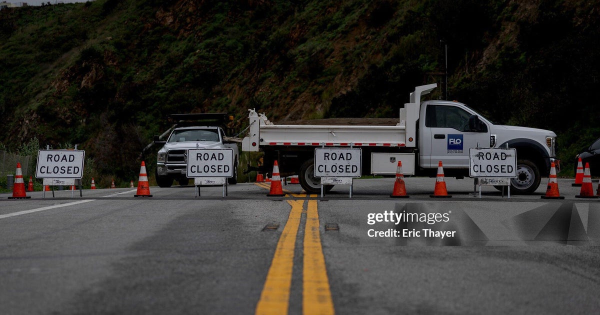 Topanga Canyon closed in anticipation of Southern California rainstorms