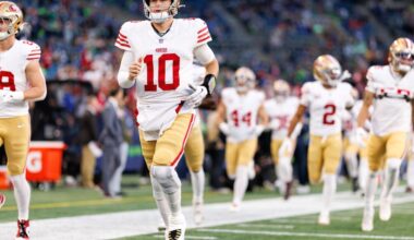 49ers GM John Lynch on trading Mac Jones: It would take a ‘fairly strong’ offer