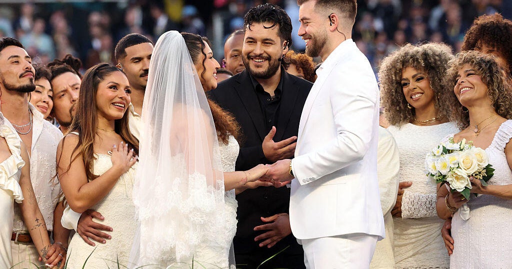 Sacramento pastor led on-field wedding during Bad Bunny's halftime show