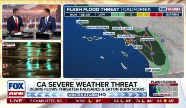 High-impact storm threatens California with flooding and severe storms | Latest Weather Clips