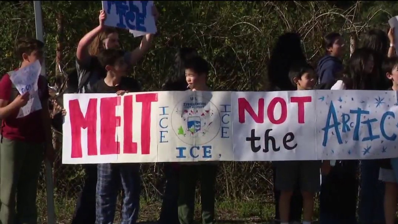East Bay students walk out to protest immigration enforcement