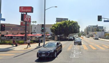 Los Angeles drivers vote for the absolute worst intersection in the city