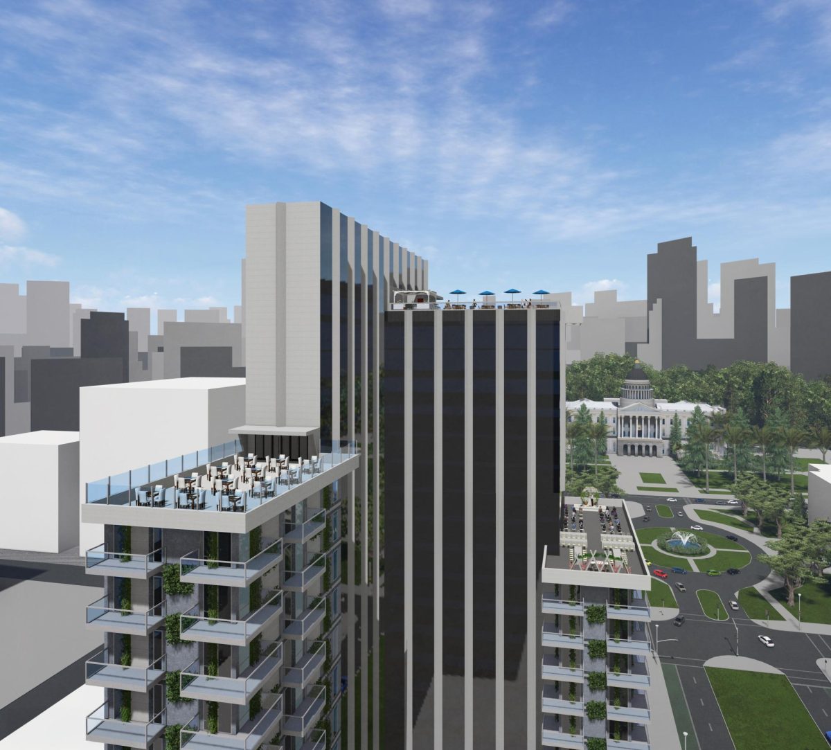 The President’s Office and Sac State’s architecture department collaborated on conceptual designs for the upcoming Capital Campus development.