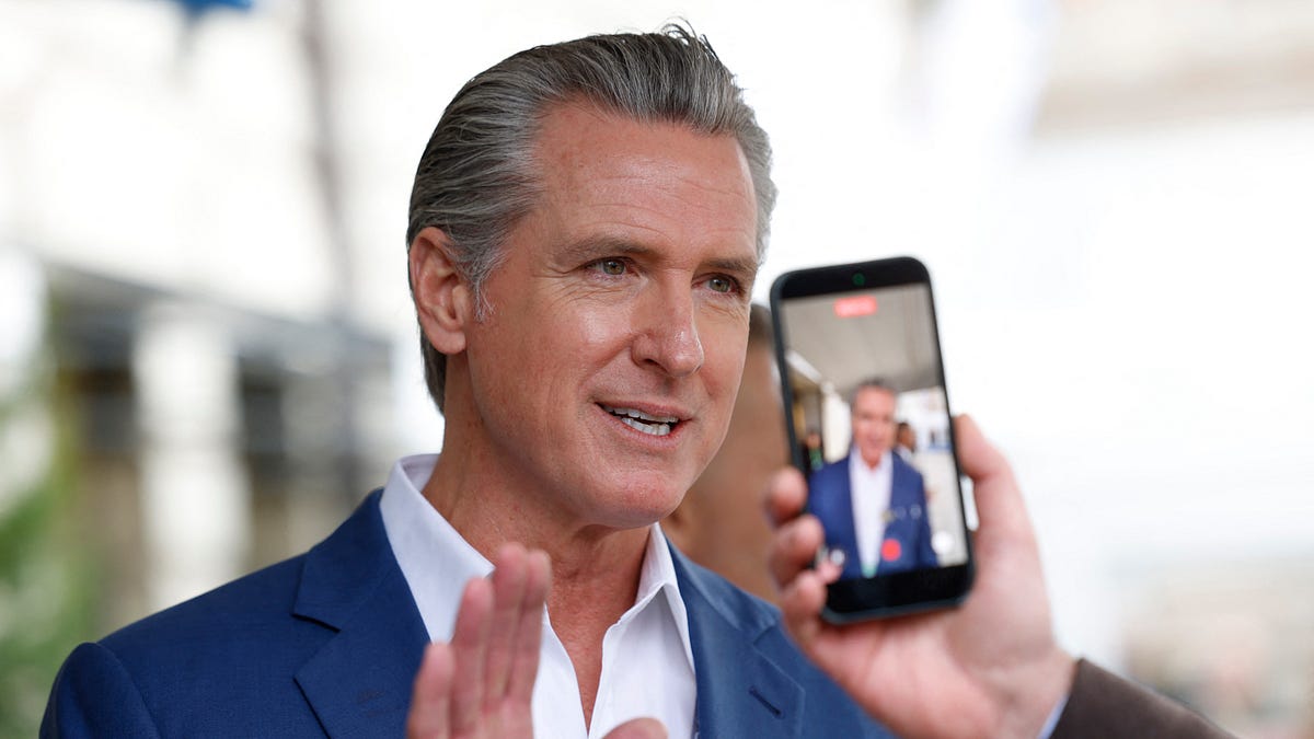 Gavin Newsom Wants to Sell You a Vision